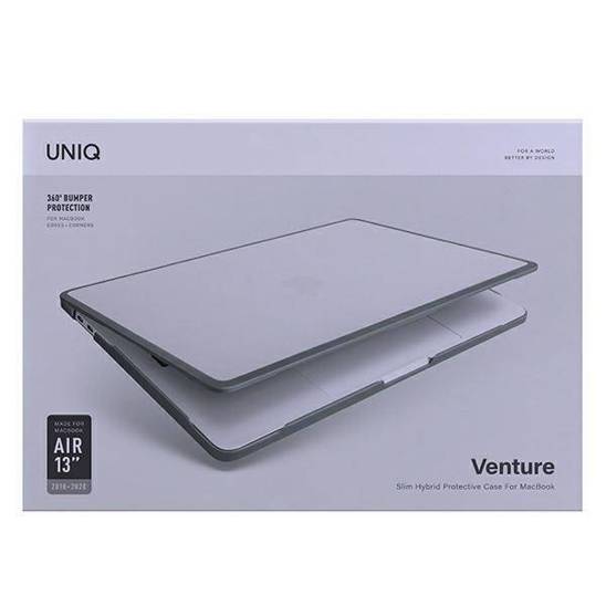 UNIQ case Venture MacBook Air 13" (2018 -2020) grey/charcoal frost