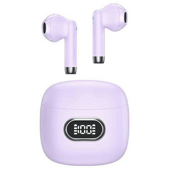 USAMS Bluetooth 5.3 TWS IA II series headphones wireless purple/purple BHUIAII03 (USAMS-IAII15)