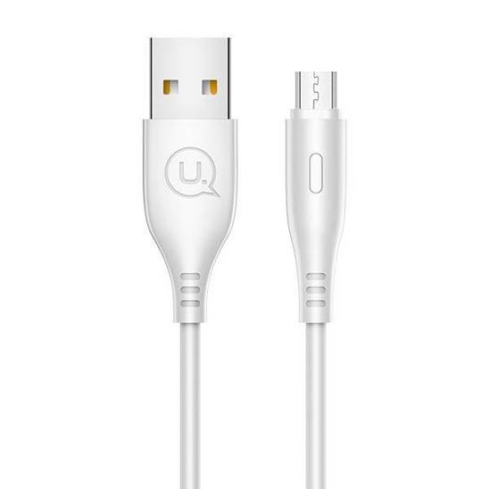 USAMS Cable U18 microUSB 2A Fast Charge 1m white/white SJ268USB02 (US-SJ268)