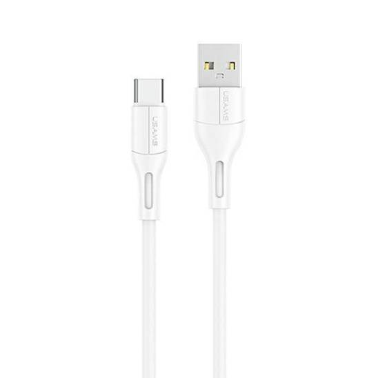 USAMS Cable U68 USB-C 2A Fast Charge 1m white/white SJ501USB02 (US-SJ501)