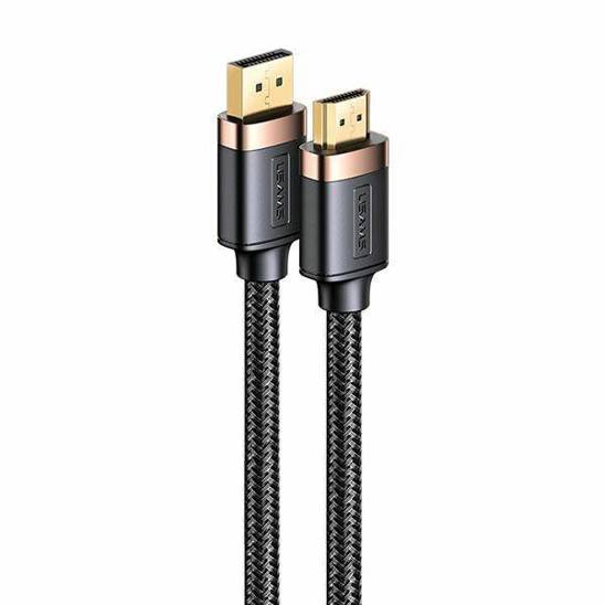 USAMS DP - HDMI Cable U74 2.0m black/black 4K HD SJ530HD01 (US-SJ530)