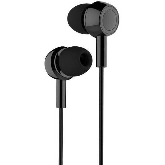 USAMS EP-12 stereo headphones black/black HSEP1201 3.5mm jack