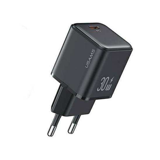 USAMS Lad. network. 1xUSB-C PD30W 3A (head only) PD3.0 Fast Charging black/black X-ron Series CC186TC01 (US-CC186)