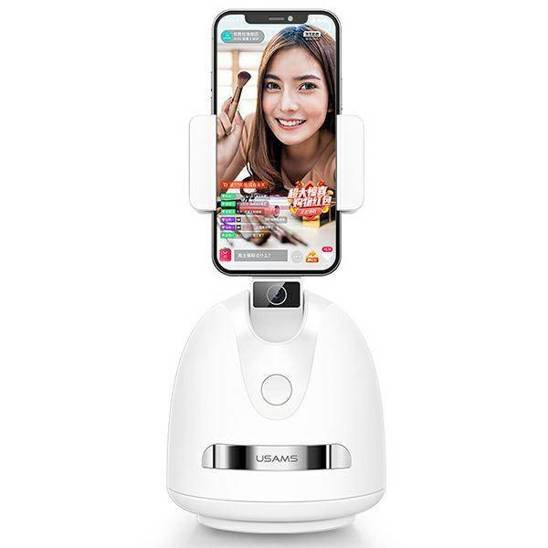 USAMS Phone holder with face tracking white/white ZB239GPQ01 (US-ZB239)