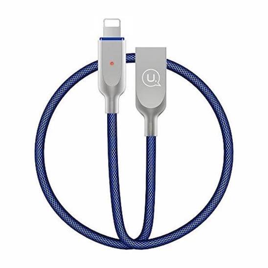 USAMS U-Sun Lightning power-off cable blue/blue 1.9m IPYSUSB202 (US-SJ170)