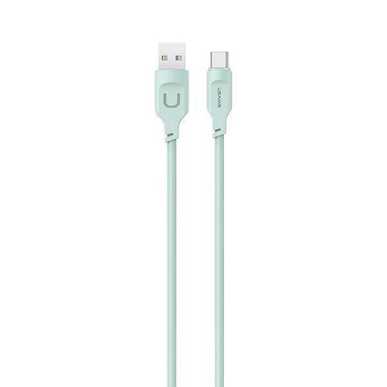 USAMS USB-C PD Fast Charging Cable 1.2m 6A Lithe Series green/green SJ568USB04 (US-SJ568)