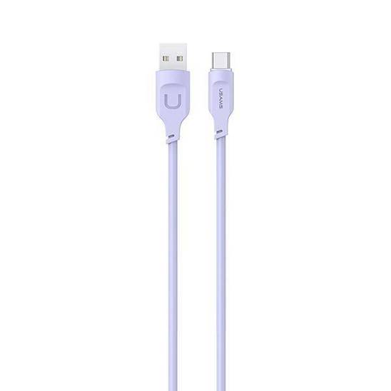 USAMS USB-C PD Fast Charging Cable 1.2m 6A Lithe Series purple/purple SJ568USB03 (US-SJ568)