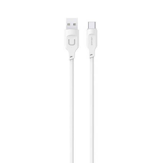 USAMS USB-C PD Fast Charging Cable 1.2m 6A Lithe Series white/white SJ568USB02(US-SJ568)