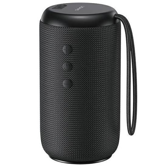 USAMS YC Series Bluetooth 5.0 10W Waterproof Wireless Speaker with Lanyard black/black YC011YX01(US-YC011)