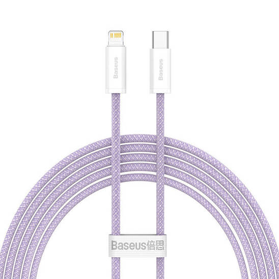 USB-C cable for Lightning Baseus Dynamic Series, 20W, 2m (purple)