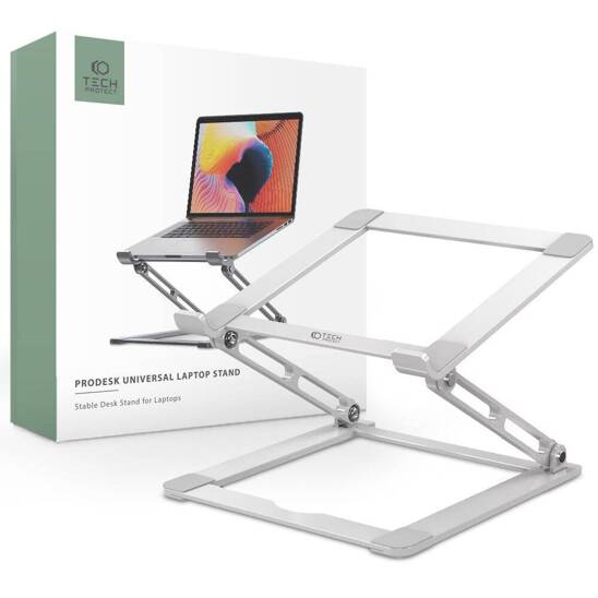 Universal Stand for Laptop Tech-Protect Prodesk silver