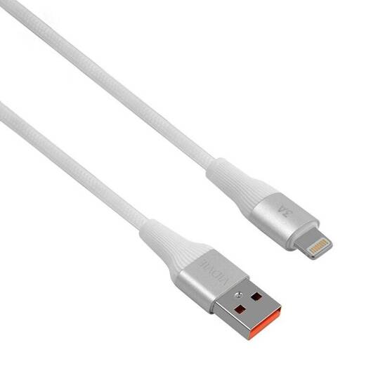 VIDVIE CB4038 USB/iPhone 3A cable, 2m white