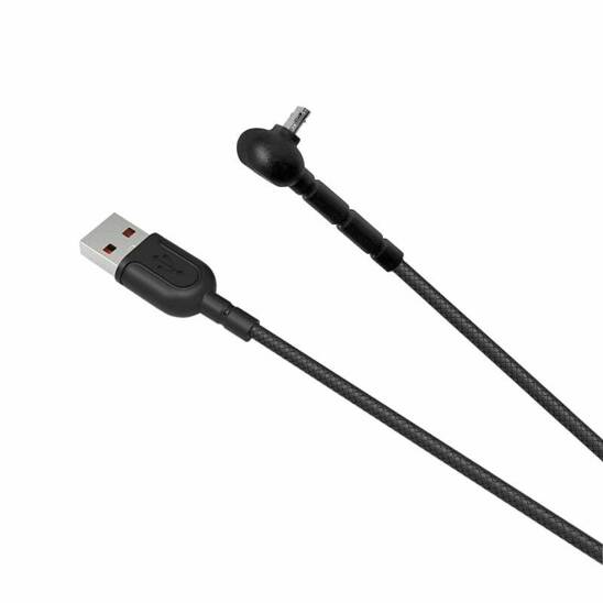 VIDVIE CB451 USB/Micro cable 2.4A, 1.2m black