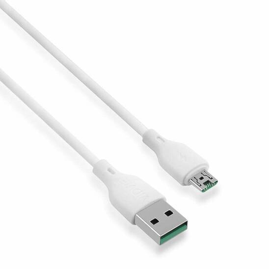 VIDVIE DC08 USB/Micro 5A cable, 1m white BLISTER