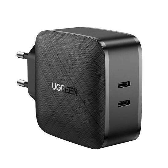 Wall Charger 66W PD 2x USB-C UGREEN CD216 black