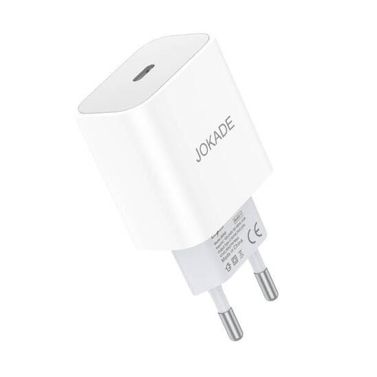 Wall Charger PD27W (1x USB-C) Jokade Zhuobang Single Port Charger (JB068) white