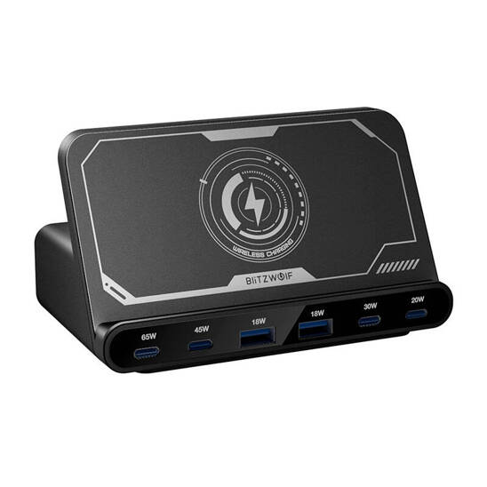 Wall charger Blitzwolf BW-S26 250W (black)