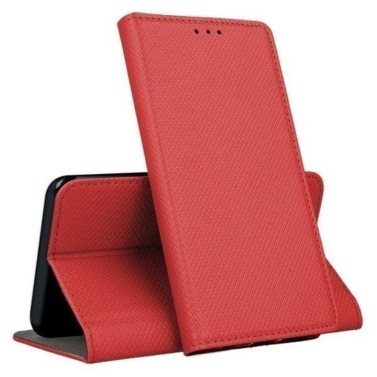 Wallet Case Flip Magnet HUAWEI P SMART 2019 red