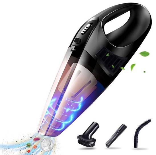 Wireless Car Vacuum Cleaner 70W with 3600mAh Battery AA016 black