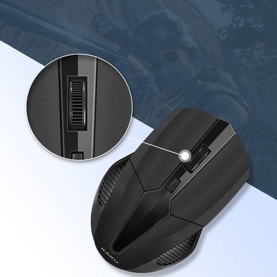 Wireless Optical Mouse 4 buttons KAKU KSC-378) black