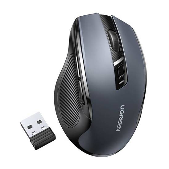 Wireless mouse UGREEN 2.4 GHz&BT (black)