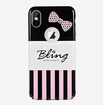 X-FITTED crystal bling secret IPHONE X strip P8ZST