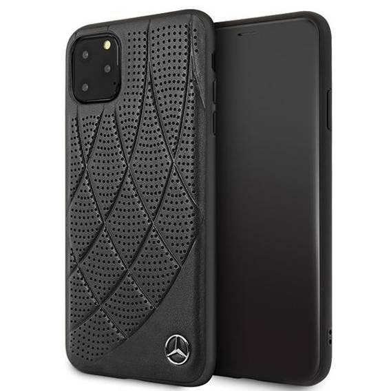 Case IPHONE 11 PRO MAX Mercedes Hard Case Bow Line (MEHCN65DIQBK) black