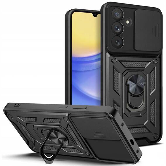 Case GALAXY A15 4G / 5G Tech-Protect Camshield Pro black