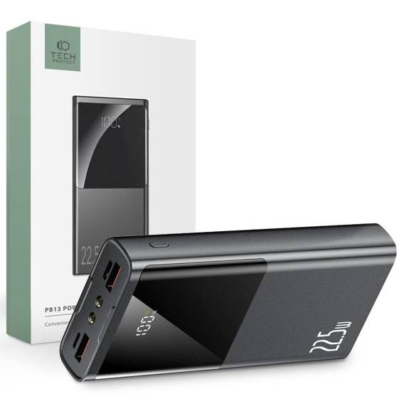 Powerbank 22.5W 20000mAh Tech-Protect PB13 grey