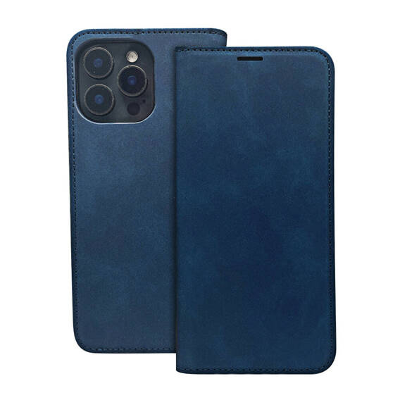 Case MOTOROLA MOTO E14 / G24 / G04 / G04S Smart Suede navy blue