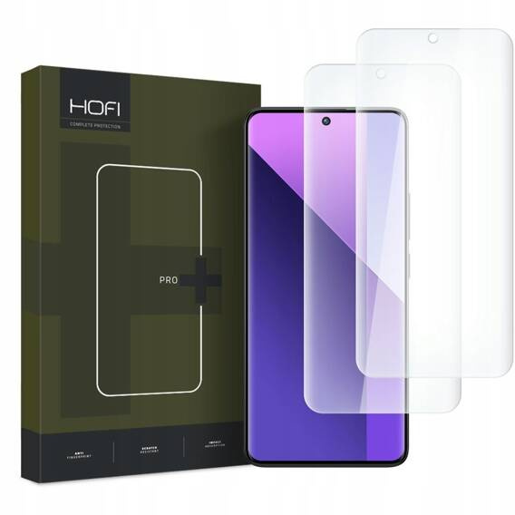 Tempered Glass 5D UV XIAOMI REDMI NOTE 13 PRO+ 5G Hofi UV Glass Pro+ 2-pack Clear