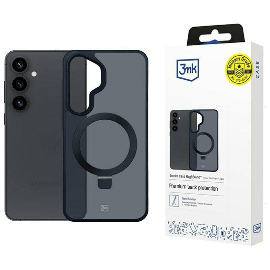 Case SAMSUNG GALAXY S25+ 3MK Smoke Case Mag&Stand