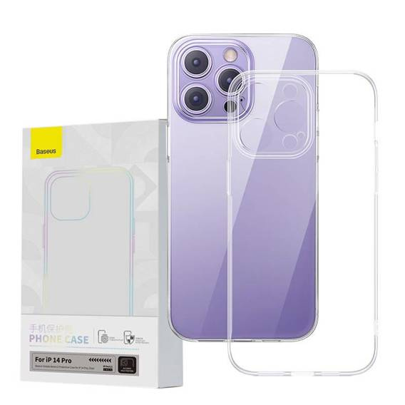 Etui IPHONE 14 PRO Baseus Simple transparentne