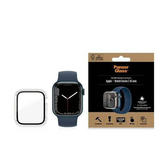 Tempered Glass 5D APPLE WATCH 7 (45MM) PanzerGlass Full Body (3659) transparent