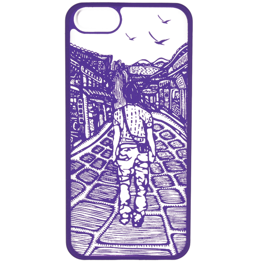 TB case IPHONE 5 / 5S purple boy