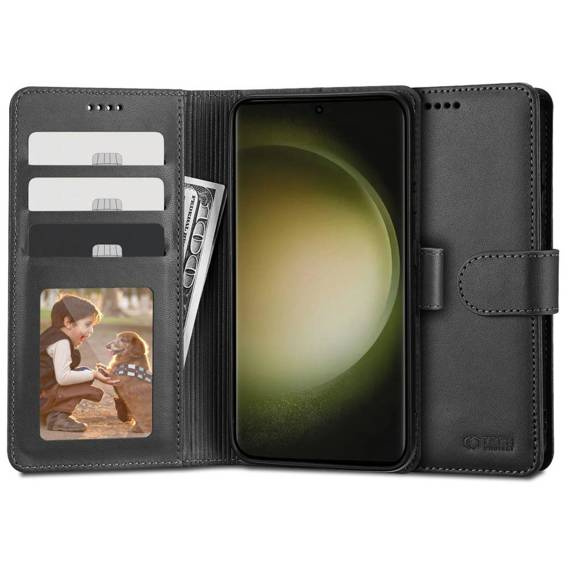 Case SAMSUNG GALAXY S23 ULTRA Tech-Protect Wallet black