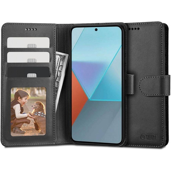 Case XIAOMI REDMI NOTE 13 4G/LTE Tech-Protect Wallet black