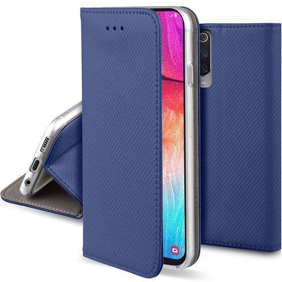 Etui XIAOMI MI 11 portfel z klapką Flip Magnet granatowe