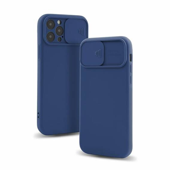 Case SAMSUNG GALAXY A22 4G / M22 4G Silicone with Camera Cover Nexeri Silicone Lens navy blue