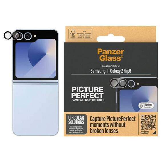 Tempered Glass for Camera SAMSUNG GALAXY Z FLIP 6 PanzerGlass Picture Perfect Camera Lens (7374)