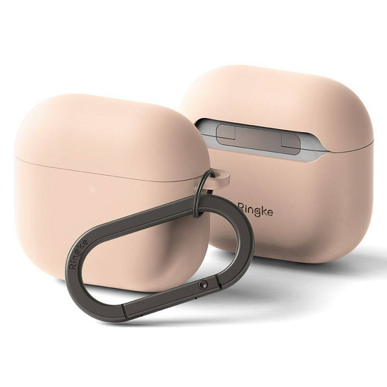 Etui APPLE AIRPODS 4 Ringke Silicone piaskowe