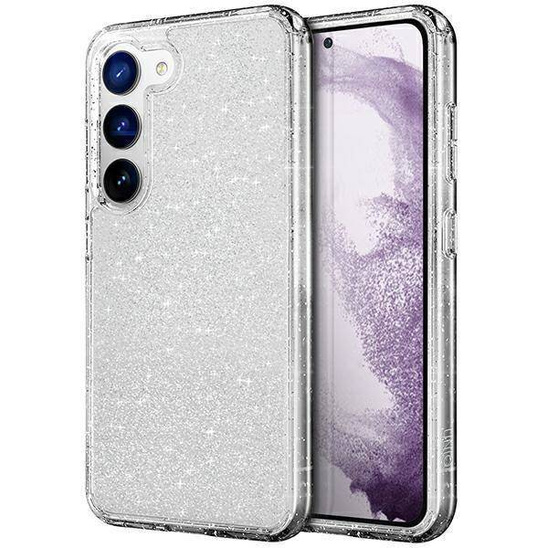 Etui SAMSUNG GALAXY S23+ UNIQ LifePro Xtreme Tinsel Lucent transparentne