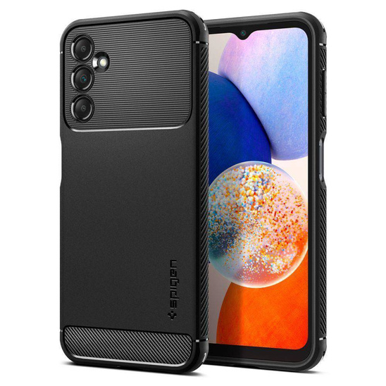 Case SAMSUNG GALAXY A14 5G Spigen Rugged Armor Matte black