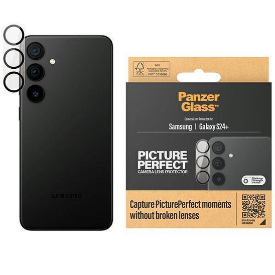 Tempered Glass for Camera SAMSUNG GALAXY S24+ PanzerGlass Picture Perfect Camera Lens (1205)