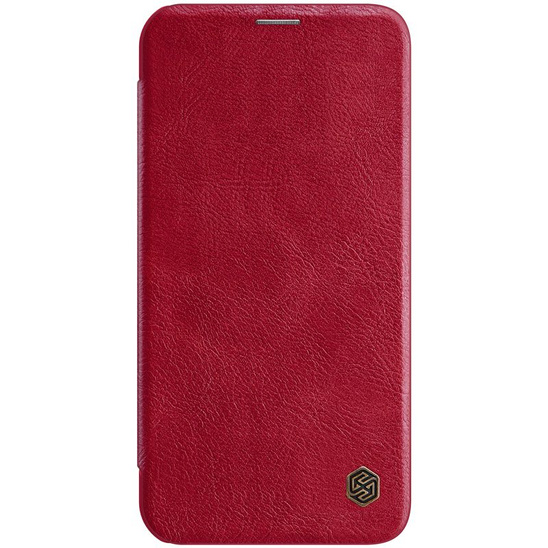 Etui IPHONE 12 PRO MAX Nillkin Qin czerwone