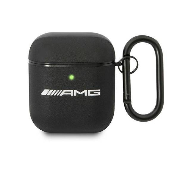 Original Case APPLE AIRPODS AMG Leather Big Logo (AMA2SLWK) black