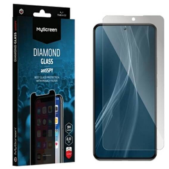 Szkło Hartowane APPLE IPHONE 15 MyScreen antiSPY Diamond Glass Clear