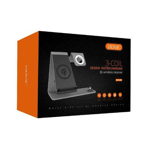 Ładowarka Indukcyjna VIDVIE WLC1403 szara
