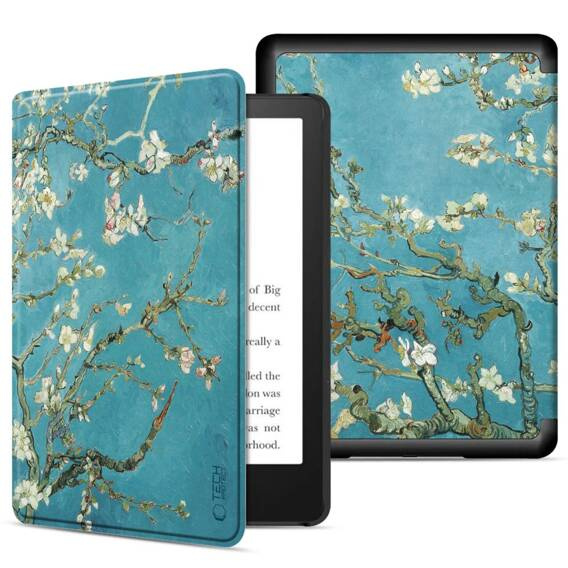 Case KINDLE PAPERWHITE VI / 6 / COLORSOFT / SIGNATURE EDITION Tech-Protect SmartCase Sakura