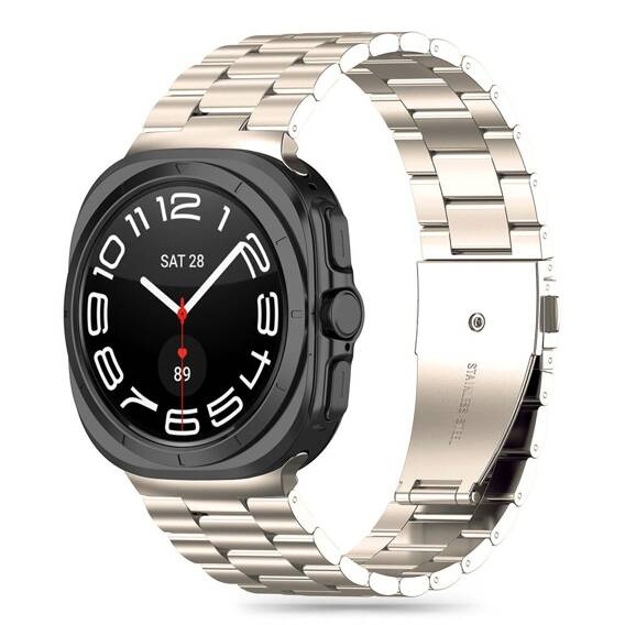 Strap for SAMSUNG GALAXY WATCH ULTRA (47MM) Tech-Protect Stainless Titanium silver